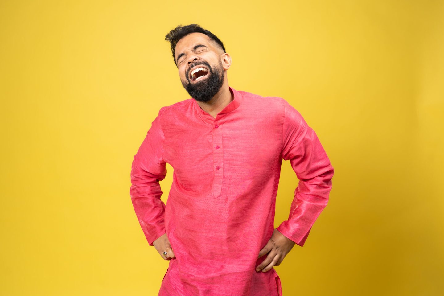 Raul Kohli - award-winning geordie asian comic, writer and broadcaster